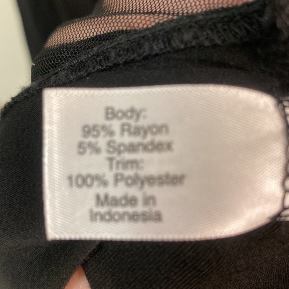 Lane Bryant Black Sleeveless Mesh Panel Maxi Dress with Pockets! - Picture 6 of 7